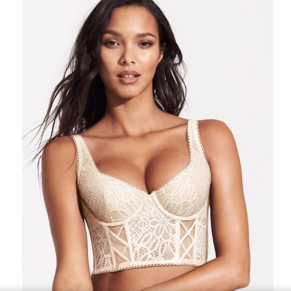 Victoria's secret lace bustier